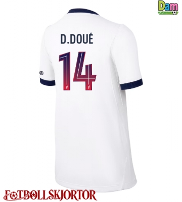Paris Saint-Germain Desire Doue #14 Bortatröja Dam 2026-27 Kortärmad